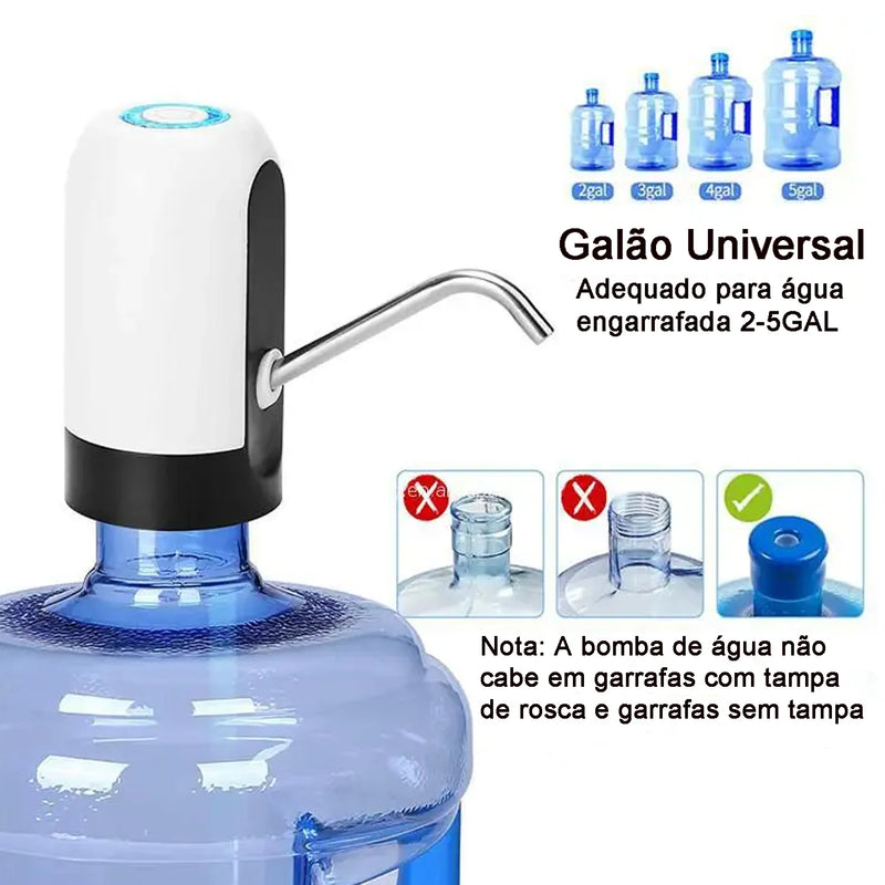 Easy Water- Bomba Elétrica para Galão de Água