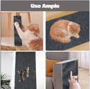 Tapete Anti-Riscos, Arranhador para Gatos Autoadesivo e Aparável. Protetor de Sofás, Móveis e Paredes